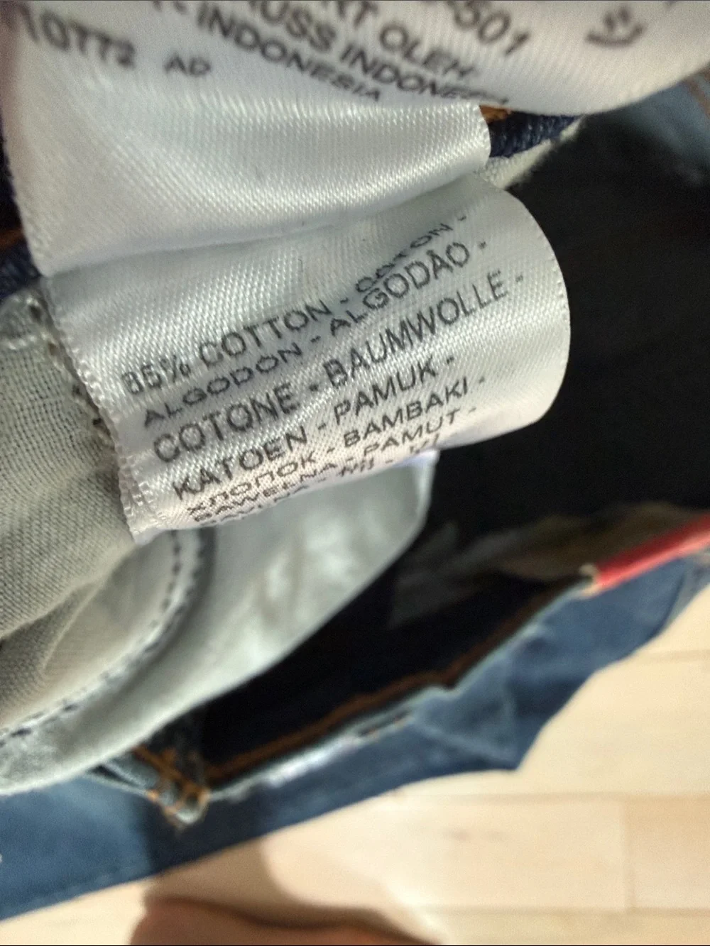 Levi's Men's Indigo Straight Jeans